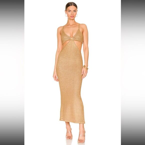 NWT Cult Gaia SERITA DRESS Large Revolve - Picture 1 of 16